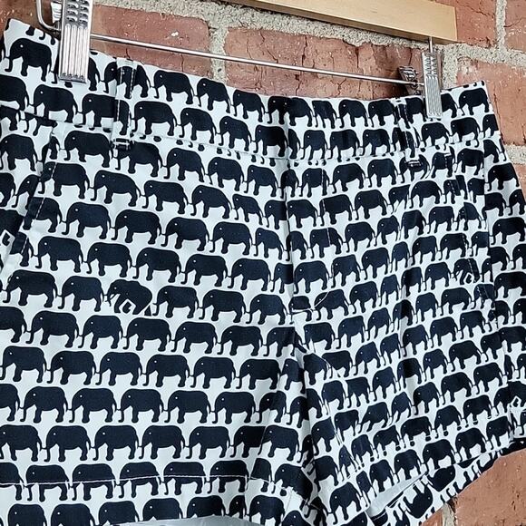 Banana Republic Milly Collection elephant print shorts 4P - Picture 3 of 12